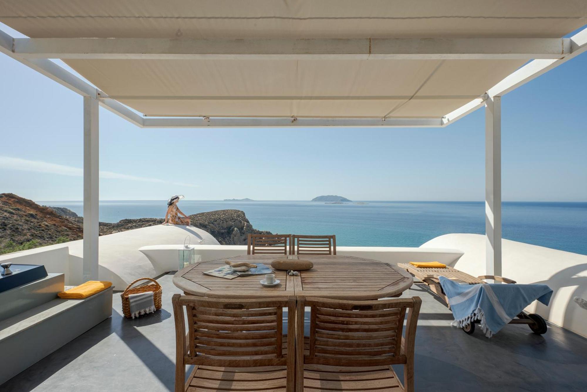 Apollon Village Hotel アナフィ エクステリア 写真